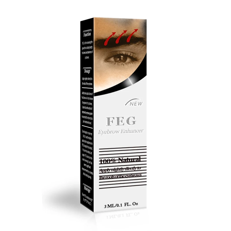 

100% Original FEG Eyelash Enhancer Eyelash Serum 7 Days Grow 2-3mm FEG Eyebrow Enhancer Eyebrow Serum Natural Hair Growth Factor