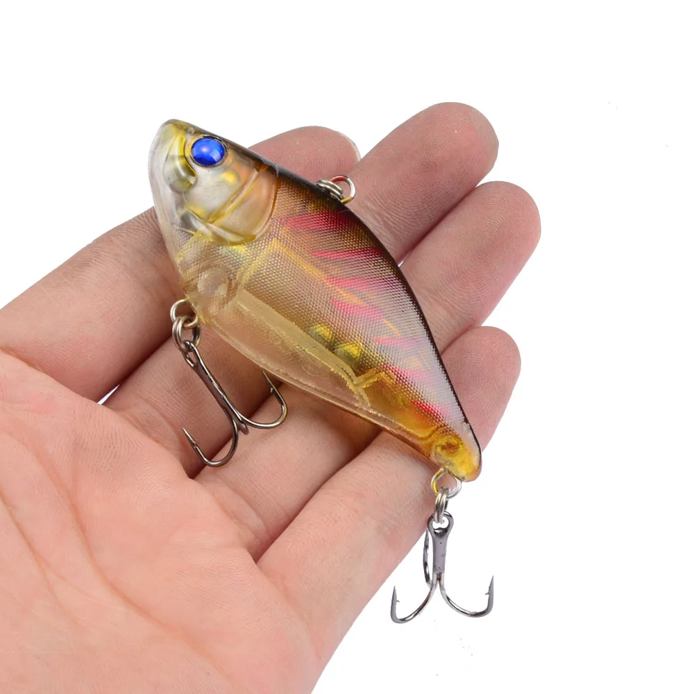 LEOSPORT 2018 Good Fishing Lures Crankbaits VIB 7CM 12G Quality Professional Bait Insize 7 hoodles Wobbles Colors Available | Спорт и