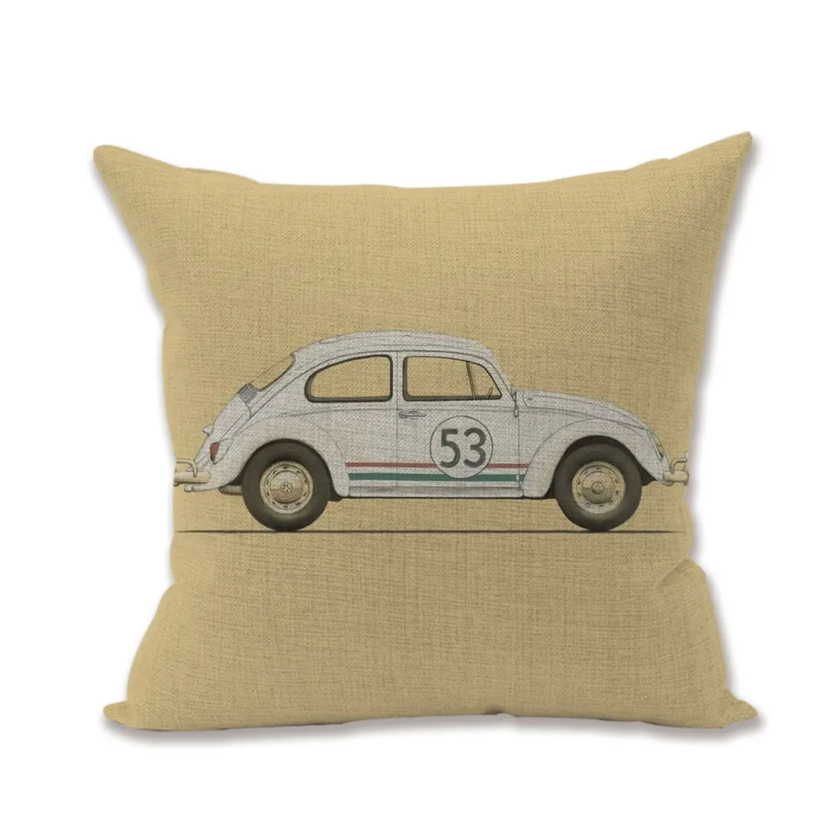 Pillow Vintage Car Bus Flax Continuous System Sofa Customized Amazon Best Sellers Set | Дом и сад