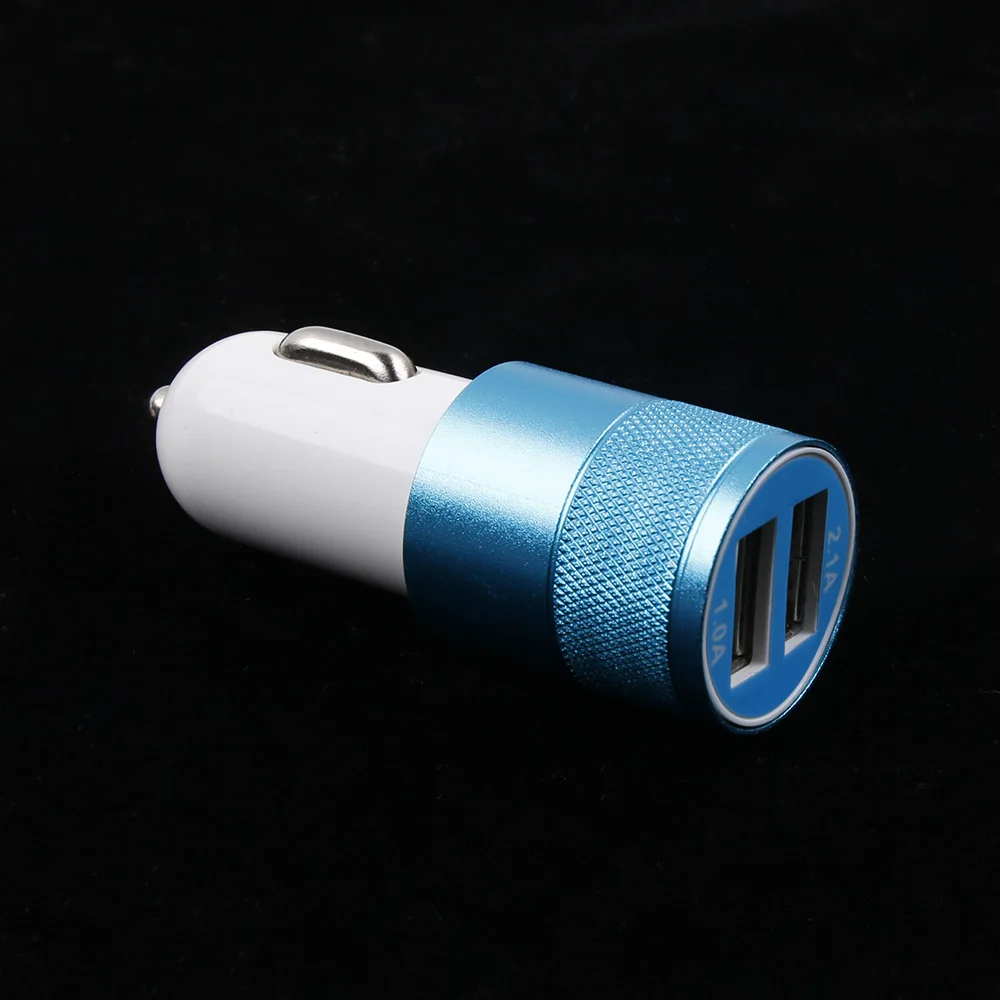 Автомобильное зарядное устройство USB цифровой дорожный адаптер для смартфона