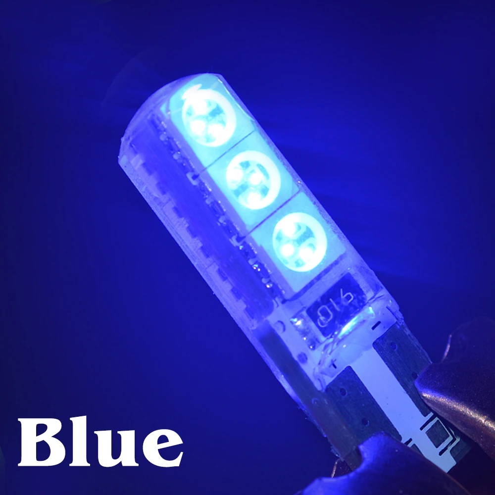 Светодиодный фонарь hippcron T10 194 W5W 6SMD 5050 1 шт.|5050 canbus|car lightpcs |
