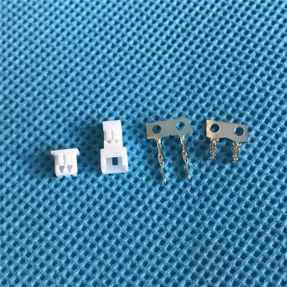 Micro JST 1,25 мм C1251-R 2-Pin 2P Female, Штекерный разъем и щипцы x 100 комплект