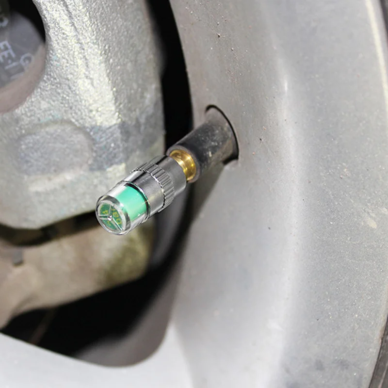 Автомобильный индикатор давления в шинах колпачки для штока клапана портативное