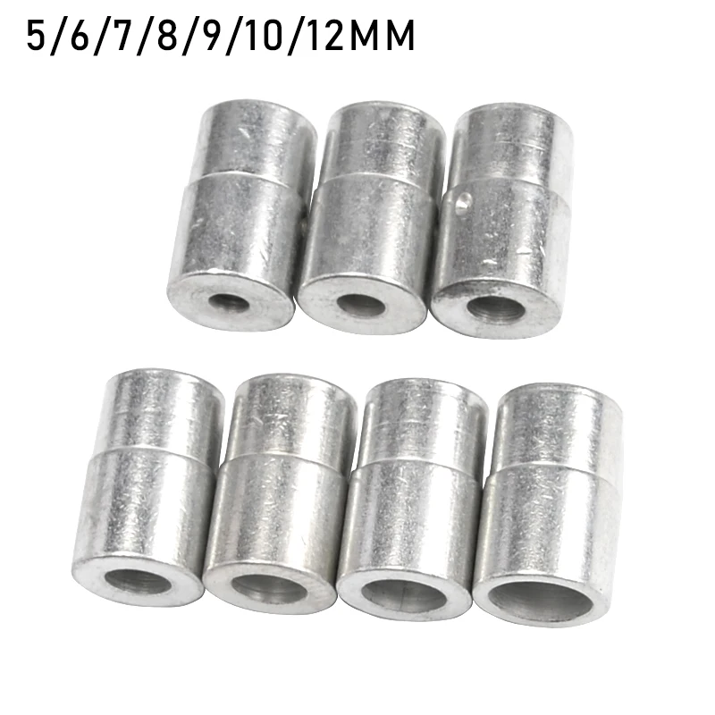 5 6 7 8 9 10 12MM 5 шт. 5-12 мм буровые втулки Cr12 стальная буровая втулка Чистка деревообрабатывающий джиг сверлильные части - Цвет: 5 6 7 8 9 10 12MM