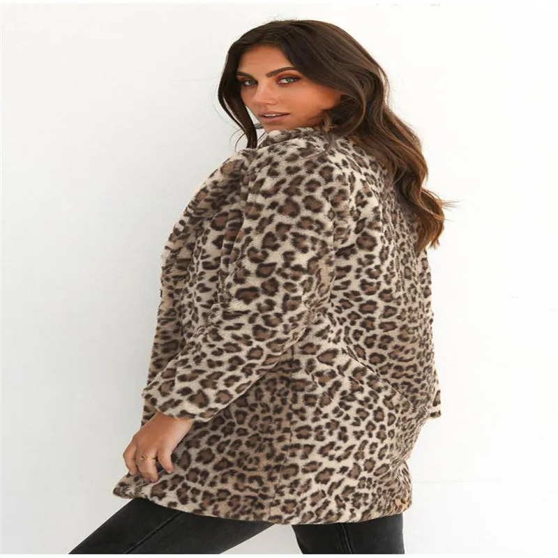 2018 Новая модная осенне-зимняя пикантная плюшевая тонкая куртка с лацканами в