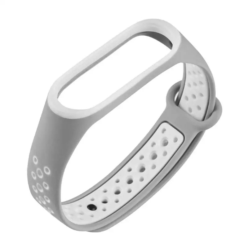 06 Сменный ремешок для часов для Xiaomi Mi Band 3 ремешок для здоровья и сна браслет на запястье ремешки дышащий регулируемый ремешок для часов - Цвет ремешка: 06