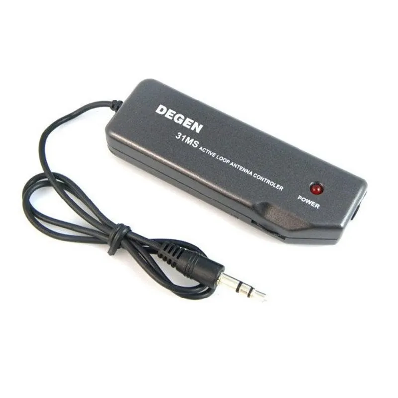 Оригинальный DEGEN Радио Телевизионные антенны DE31MS крытый ACTIVE SOFT LOOP для МВт и SW fm