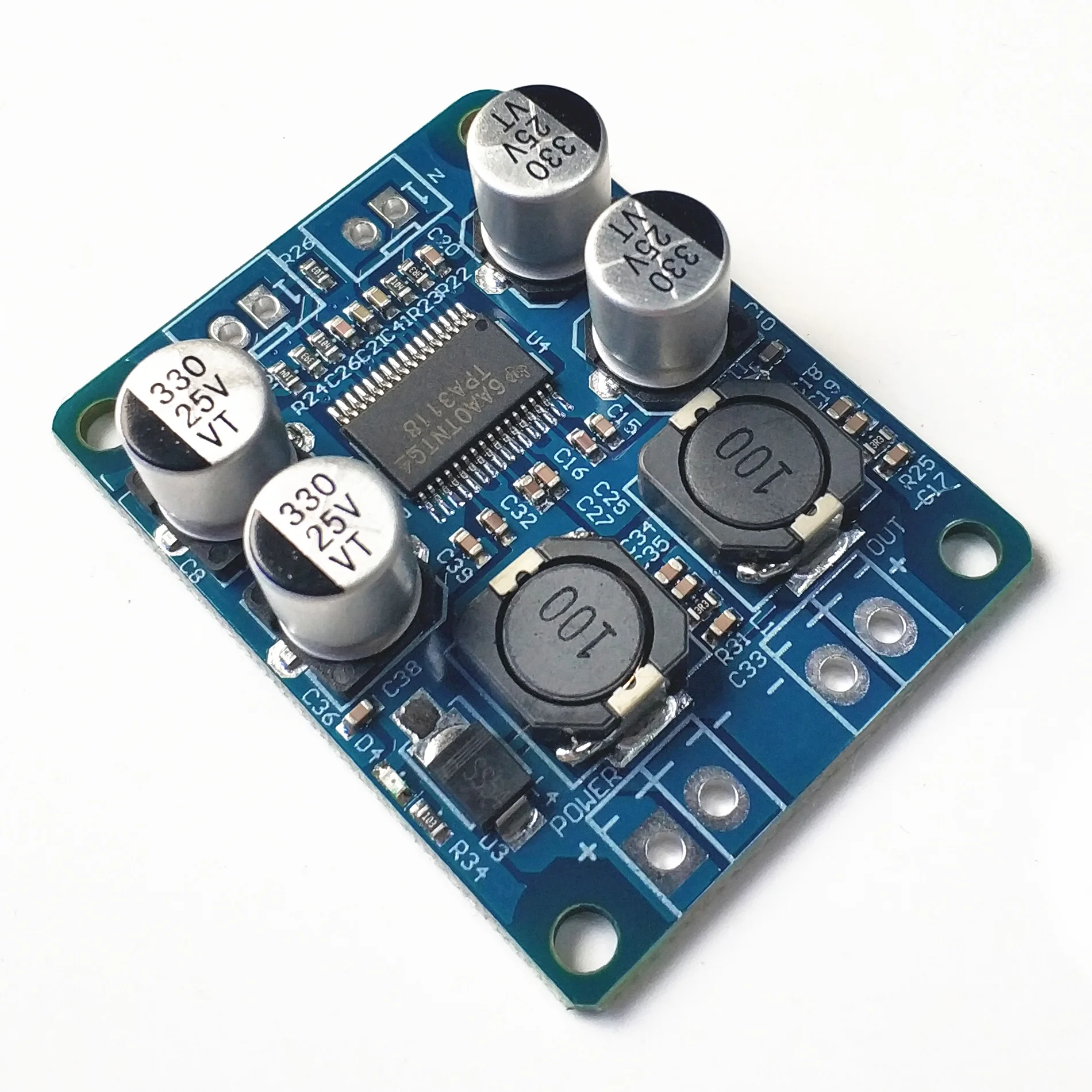 DC 12 V 24 TPA3118 60W моно цифровой аудио усилитель мощности плата Amp модуль|Детали и