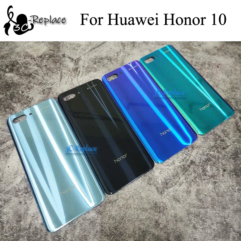 5,8 дюймов, новинка, для huawei honor 10, honor 10, задняя крышка, крышка батареи, крышка, корпус, чехол, части заднего стекла