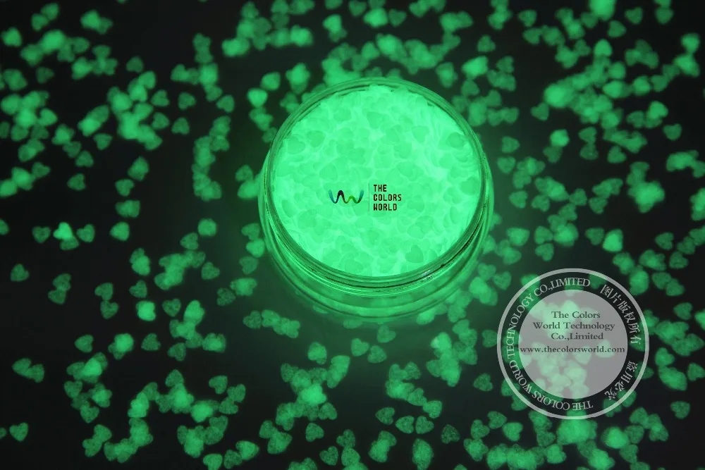 Светящийся в темноте светящийся желто светильник йся цвет tнебесно-зеленого