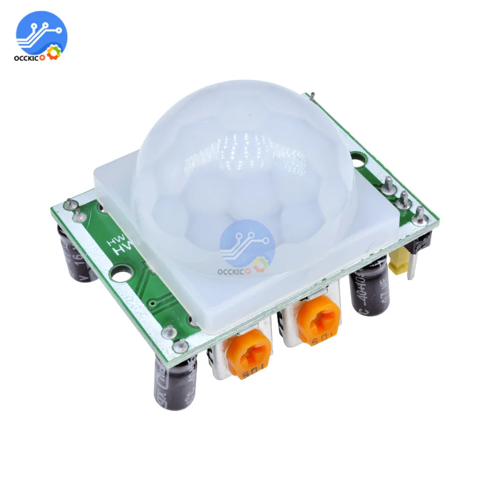 5 шт. HC SR501 инфракрасный PIR Модуль Детектор движения плата для arduino DIY Kit|module for