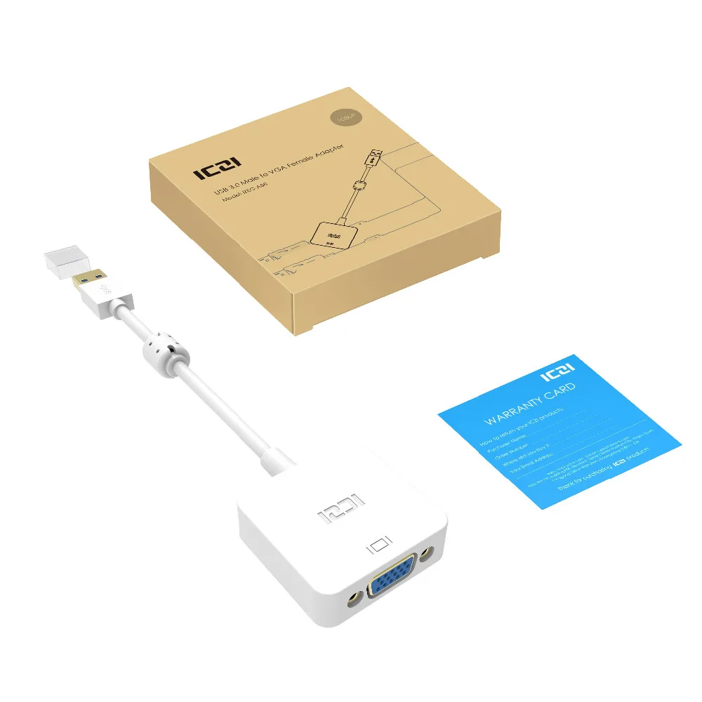 ICZI USB 3 0 на VGA адаптер мужчин и женщин опора для переходника максимальное