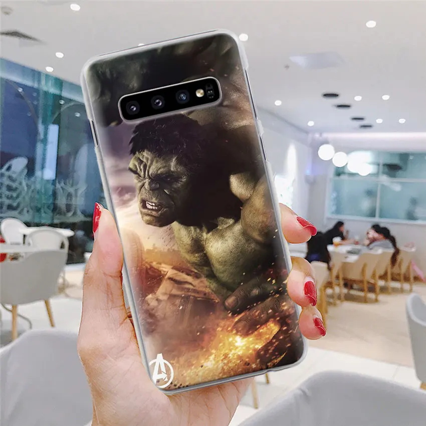 Комикс, супергерой "Халк", "крашеный чехол для телефона для samsung Galaxy S10e S10 плюс S7 S8 S9 Plus Note 8 9 M10 M20 M30 жесткий чехол Coque