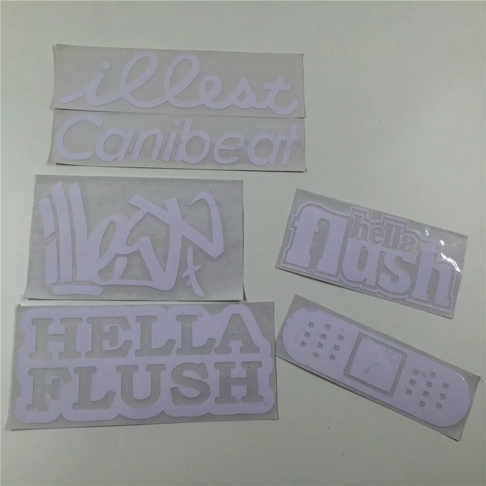 Автомобильный Стайлинг YOURART Illest Canibeat hellafстрочка автомобильный заднее ветровое