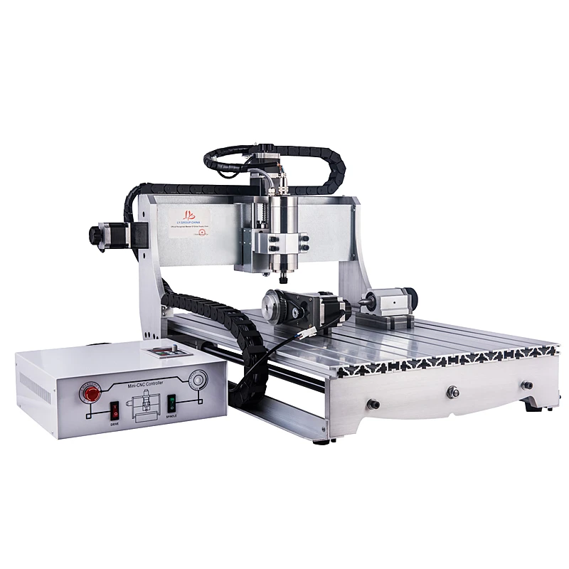 Гравировальный станок с 4 осями CNC 6040 800 W шаровой винтовой для резки металла