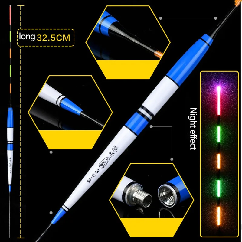 Умный поплавок для рыбалки сигнализатор укуса рыбы светодиодный светильник