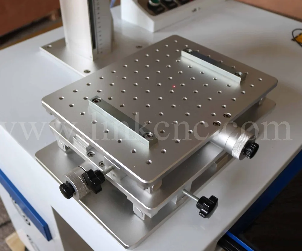 10 лет обслуживания лазерная маркировочная машина для кнопок из нержавеющей