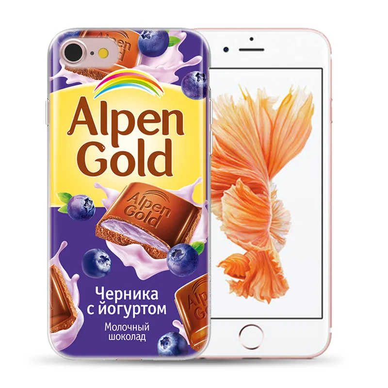 Забавный шоколадный русский Мягкий ТПУ чехол для iPhone 11 Pro Max X XS XR MAX 7 8 5 5S SE 6S 6 Plus