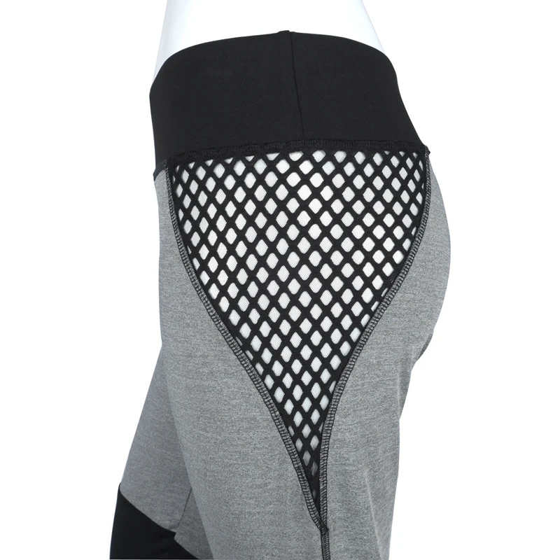 Время приключений Для женщин Леггинсы для новые модные пикантные Black Mesh