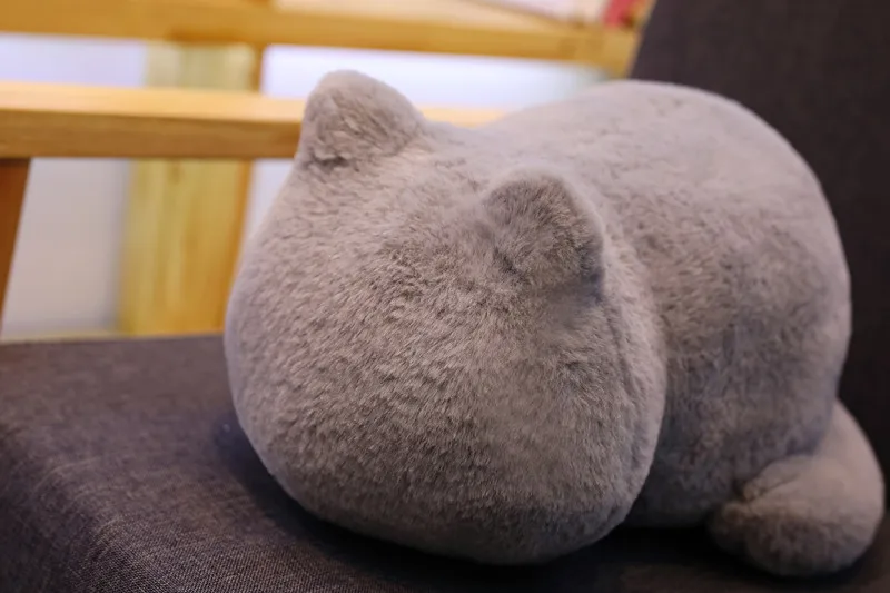 Ashin Cat плюшевые подушки Подушка задняя тень кошка заполненная животные подушка игрушки детский подарок домашний декор для Рождества