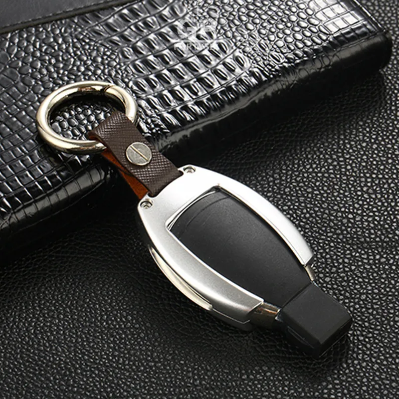 Чехол из алюминиевого сплава для автомобильных ключей чехол держатель на