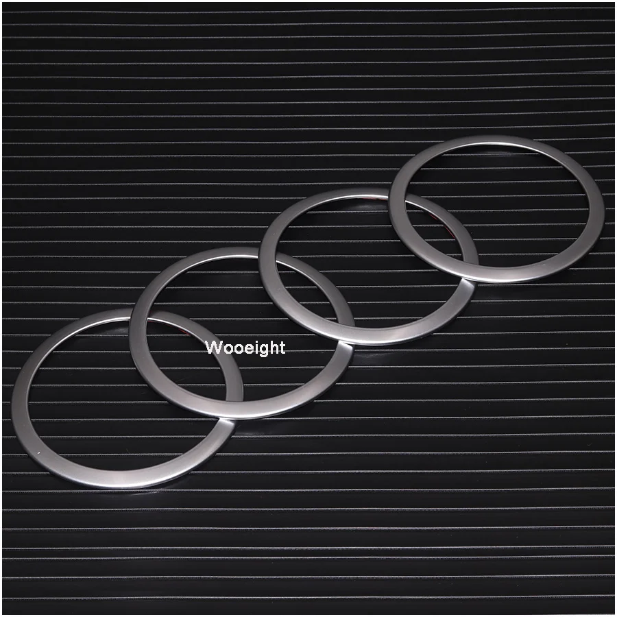Wooeight 4Pcs ABS Chrome Car Interior Door Stereo Speaker Sound Trim Cover Ring For BMW 3 Series F30 F34 Sedan 2013-2018 | Автомобили и