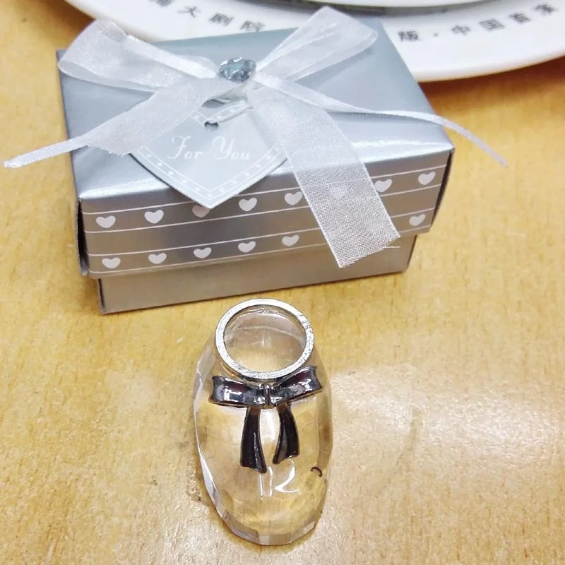 50pcs Christening Return Gifts Choice Crystal Baby Shoe Baptism Souvenir Shower Favor And Gift For Guest | Дом и сад
