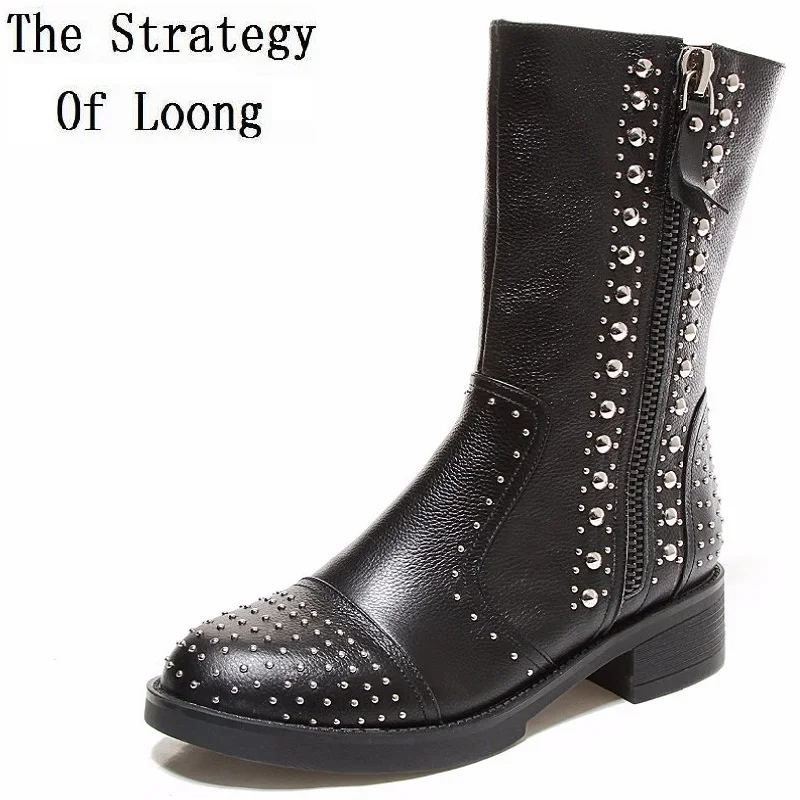 Женские ботинки из натуральной кожи новинка 2019 уличная мода индивидуальные