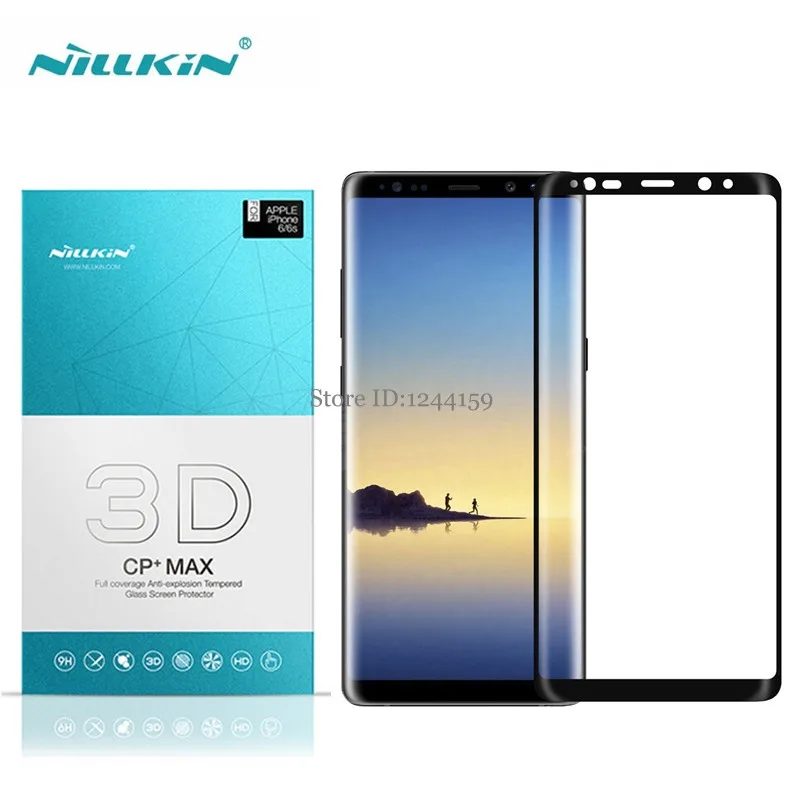 Закаленное стекло для samsung Galaxy Note 8 9D стекло Nillkin DS+ MAX Защитная крышка для экрана для samsung Galaxy Note 8 6,3 дюймов