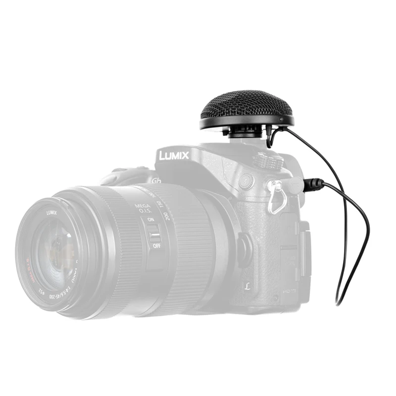 BOYA телефон Стерео микрофон всенаправленный конденсаторный для Canon Nikon камера