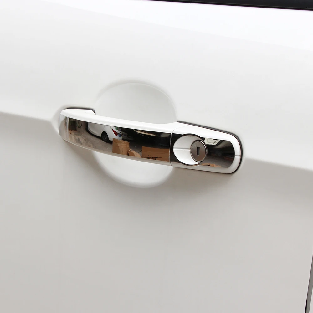Автомобильные аксессуары крышка дверной ручки из нержавеющей стали Защитные