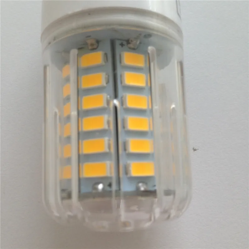 Светодиодные лампы E14/E27/G9/GU10/B22 58 светодиодов SMD5736 650LM AC110V/220 V кукурузные огни для