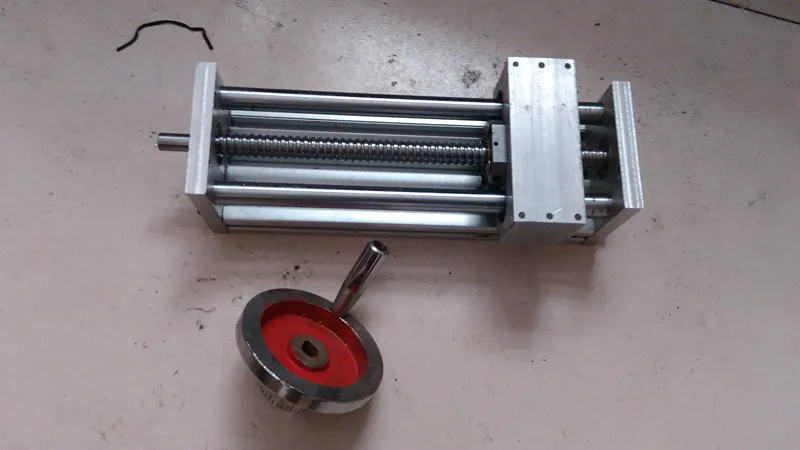 SWMAKER ЧПУ Линейной направляющей слайд с 1605 шариковый винт крест стороны стапель KR60