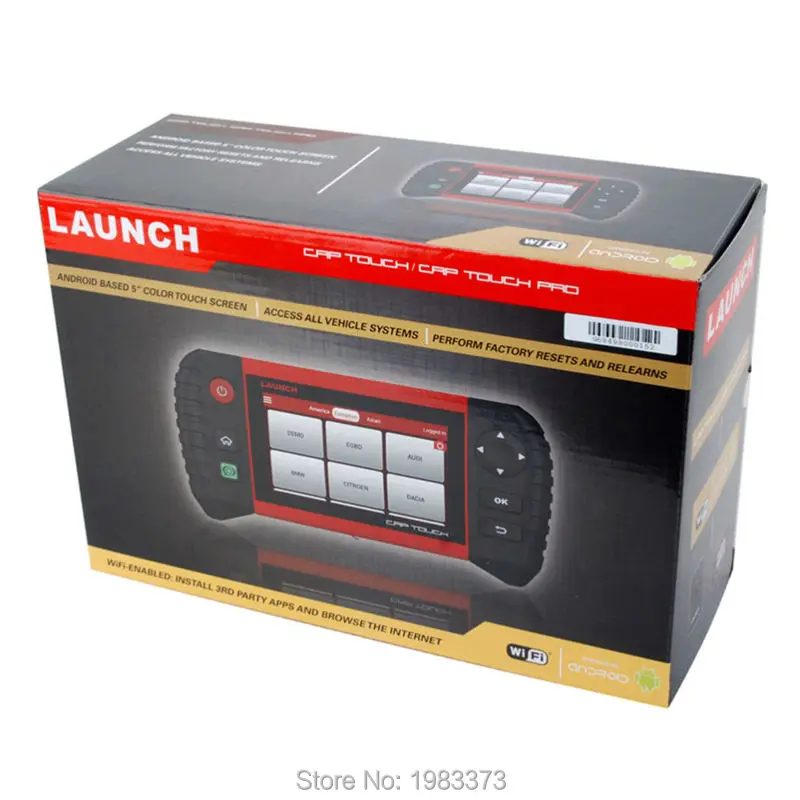Индивидуальный launch Creader CRP Touch Pro полная система диагностический сканер launch CRP Touch Pro Поддержка WiFi обновление онлайн