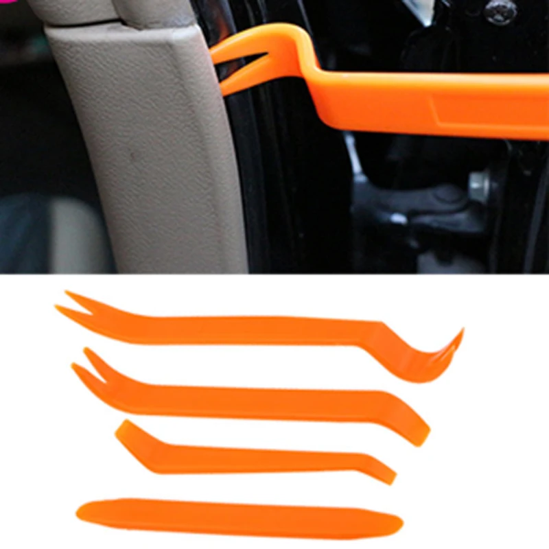 

4Pcs/Set Car Audio Door Removal Tool For Volvo Ford focus VW Volkswagen JETTA MK6 GOLF 5 6 7 For Skoda Fabia for Chevrolet Cruze