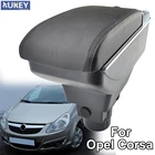 Подлокотник для Opel Vauxhall Corsa D 2006-2014 подлокотник двухслойный ящик для хранения украшения автомобиля Стайлинг 2008 2010