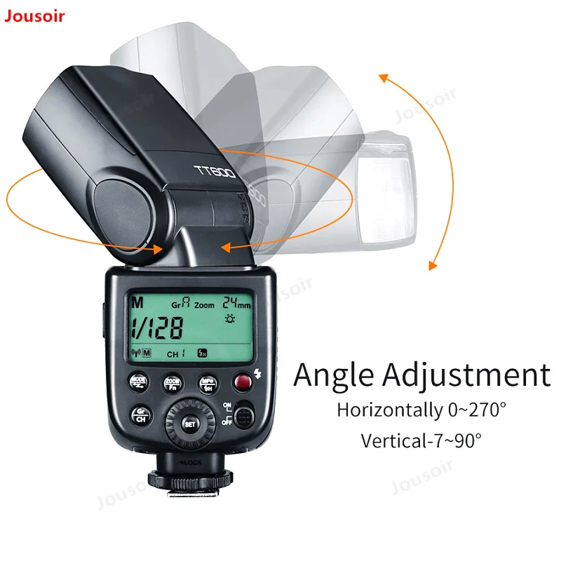 Вспышка Godox TT600 универсальная высокоскоростная синхронная 2 4g Беспроводная GN60