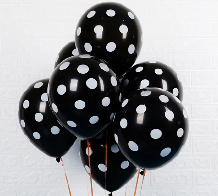 10pcs 10 шт./лот оранжевые черные латексные шары на Хэллоуин фигурки животные шары Аксессуары декор Хэллоуин - Цвет: 10pcs