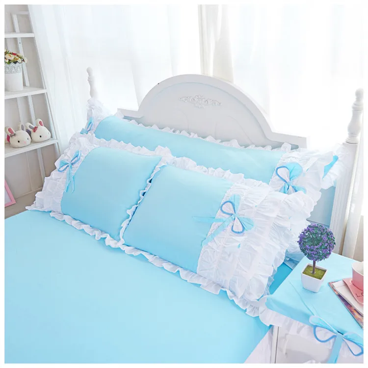 Комплект постельного белья принцессы однотонное одеяло/пододеяльник/юбка