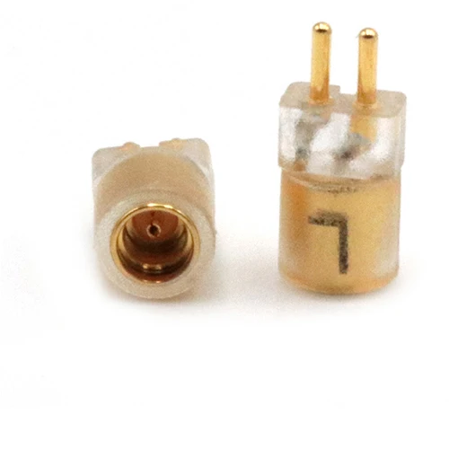 MMCX-CIME-Clear CIEM 0,78 мм 2Pin к MMCX мини наушники штекер кабель адаптер - Цвет: MMCX-CIME-Clear