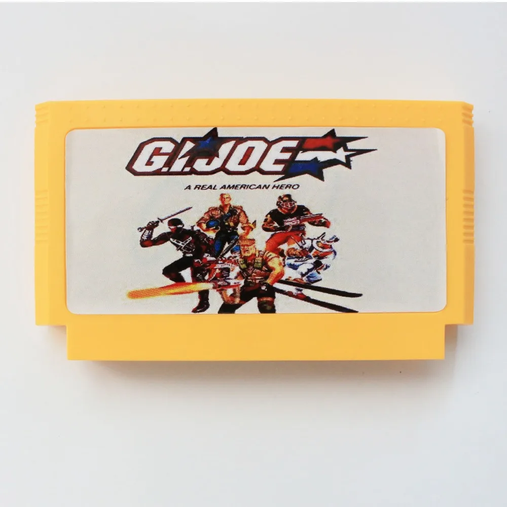 Игровая карточка для 8-битной игровой консоли-героя juloe A Real American Hero 60 Pin |