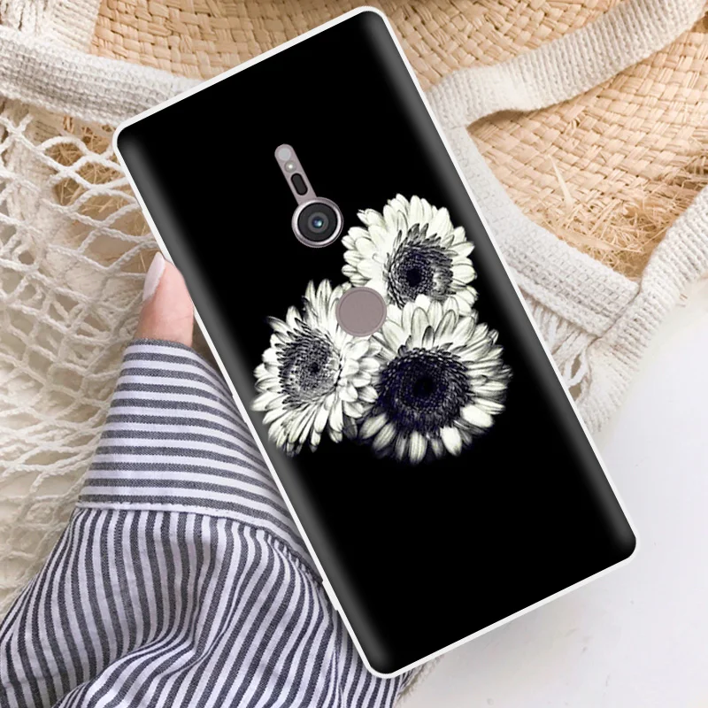 Тонкие Чехлы для sony Xperia XZ2 силиконовые СР платье крышку 5 7 "для H8216 H8266 Clear ТПУ XZ 2