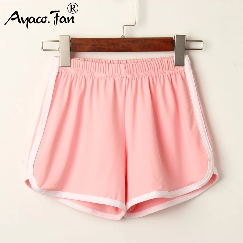 Шорты спортивные женские Повседневные Удобные дышащие с эластичным поясом лето