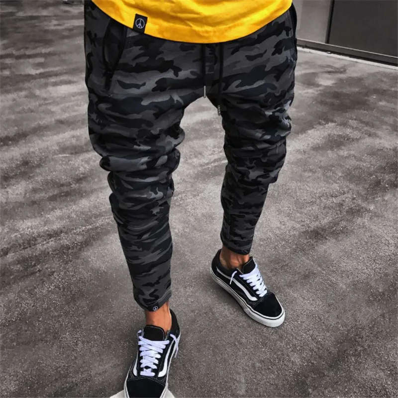 2018 Новый камуфляже мужские эластичные фитнес Штаны форма|camouflage fatigues|pants uniformpants