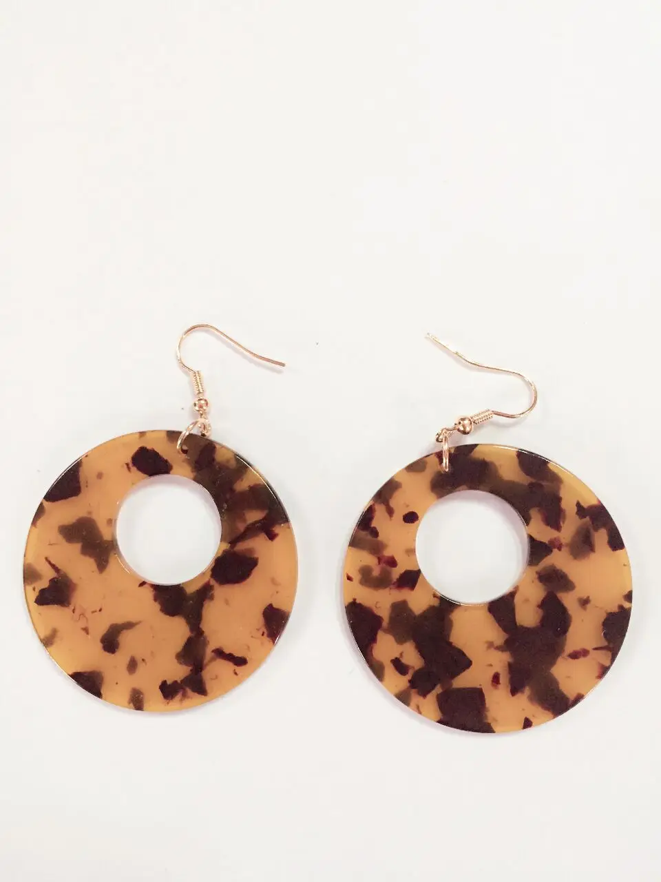 Новое поступление дизайнерские круглые очаровательные серьги leapord оптом