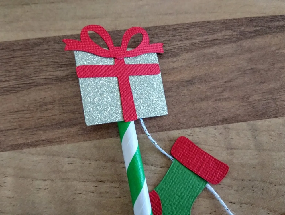 Christmas Stocking cake topper Cake Topper Bunting | Дом и сад