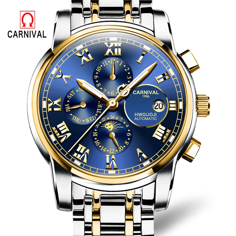 Роскошные Механические часы 2017 дизайнерские с турбийоном высококачественные