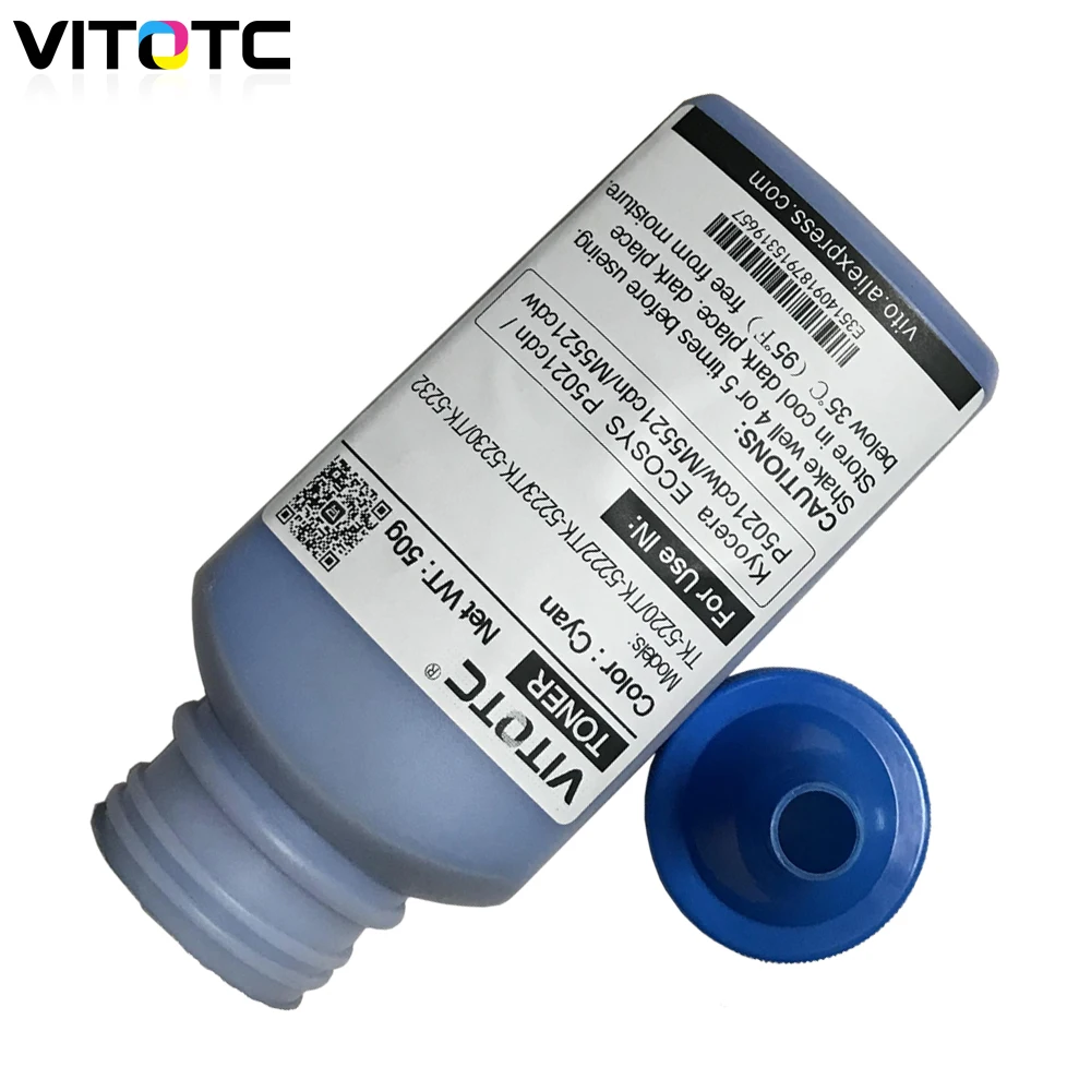 Тонер-порошок для Kyocera ECOSYS P5021cdn P5021cdw M5521cdn M5521cdw 4 цвета 5021 5026 5526 1 5 50 г/Упаковка