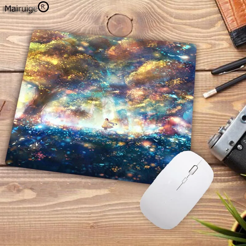 Коврик для мыши Mairuige с рисунком дерева игровой коврик из натурального каучука