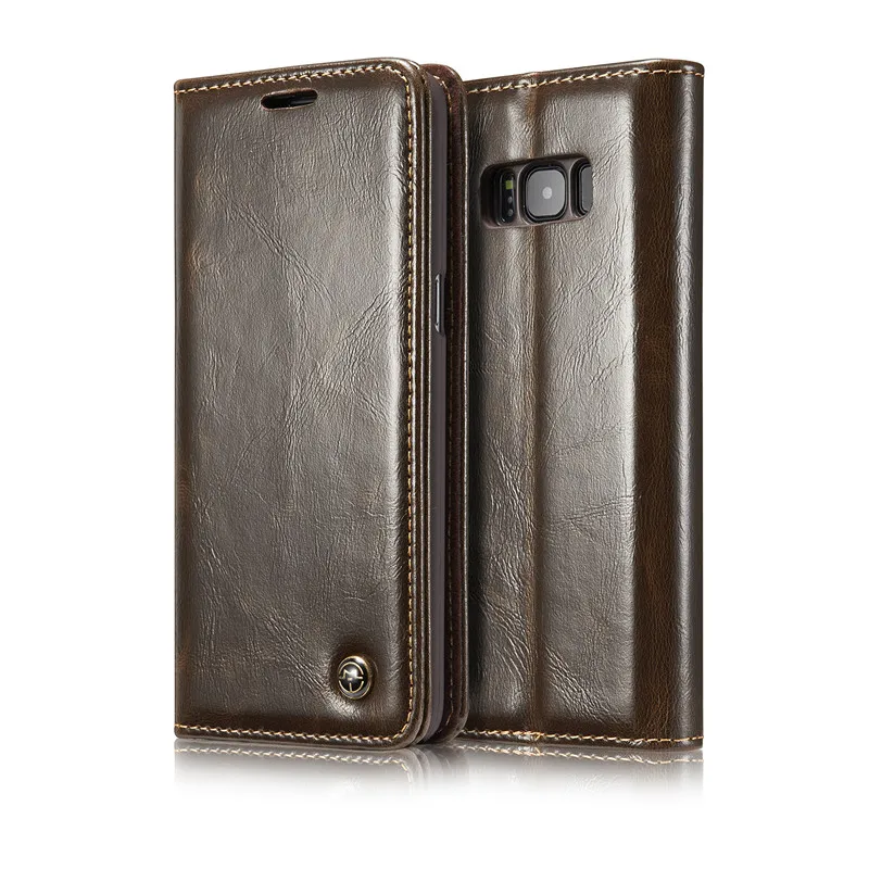 Для Samsung S8 Кожаный чехол плюс роскошный Магнитный флип для Galaxy Plus S9 S7 edge|case for samsung